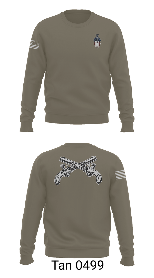 Crew Neck Sweatshirt, 712th MP Co, , Teamtime, Team time, sublimation, custom sports apparel, team uniforms, spirit wear, spiritwear, sports uniforms, custom shirts, team store, custom team store, fundraiser sports, apparel fundraiser