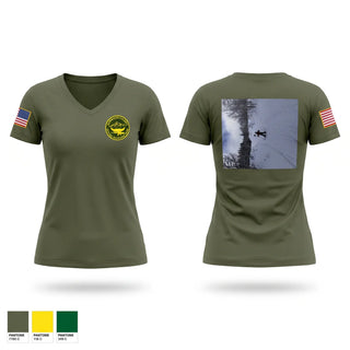 Womens Short Sleeve Vneck Shirt, Gunnison County Special Response Team, Police, Teamtime, Team time, sublimation, custom sports apparel, team uniforms, spirit wear, spiritwear, sports uniforms, custom shirts, team store, custom team store, fundraiser sports, apparel fundraiser