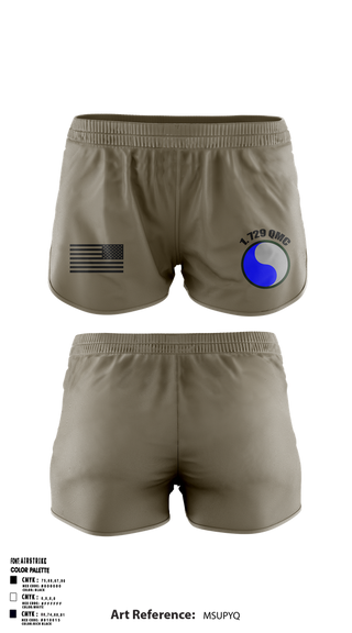 Ranger Panties, 729 Quarter Master Unit, Army, Teamtime, Team time, sublimation, custom sports apparel, team uniforms, spirit wear, spiritwear, sports uniforms, custom shirts, team store, custom team store, fundraiser sports, apparel fundraiser