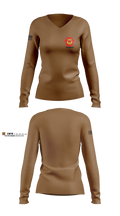 28th ID Band 94904230 Women's Long Sleeve V-neck Shirt - 1