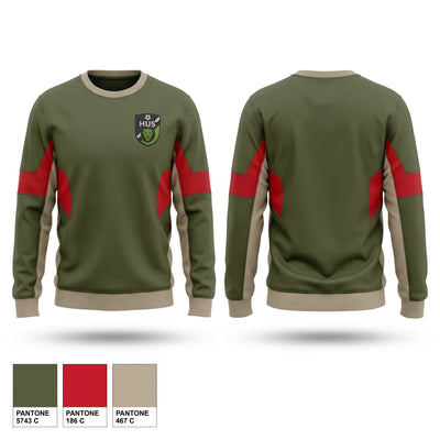 HUSL 45962778 Crew Neck Sweatshirt - 1