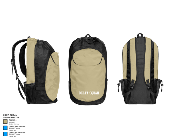 Gear Bag, Delta Squad, , Teamtime, Team time, sublimation, custom sports apparel, team uniforms, spirit wear, spiritwear, sports uniforms, custom shirts, team store, custom team store, fundraiser sports, apparel fundraiser