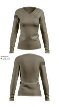 Emergency Response Team 61633465 Women's Long Sleeve V-neck Shirt - 21