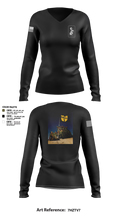 Hole Diggers 54913619 Women's Long Sleeve V-neck Shirt - 3