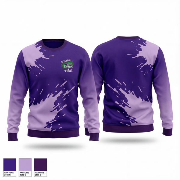 Crew Neck Sweatshirt, Signal Knob Track & Field, Track & Field, Teamtime, Team time, sublimation, custom sports apparel, team uniforms, spirit wear, spiritwear, sports uniforms, custom shirts, team store, custom team store, fundraiser sports, apparel fundraiser
