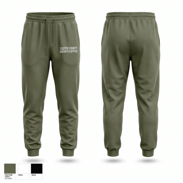 Sweatpants, CUSTER COUNTY SHERIFF'S OFFICE, Police, Teamtime, Team time, sublimation, custom sports apparel, team uniforms, spirit wear, spiritwear, sports uniforms, custom shirts, team store, custom team store, fundraiser sports, apparel fundraiser