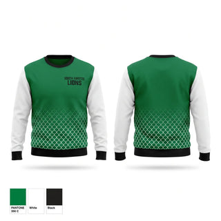 Crew Neck Sweatshirt, South Fayette Lions, Baseball, Teamtime, Team time, sublimation, custom sports apparel, team uniforms, spirit wear, spiritwear, sports uniforms, custom shirts, team store, custom team store, fundraiser sports, apparel fundraiser