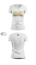 Emory & Henry Volleyball 34744696 Women's Short Sleeve V-neck Shirt - 4