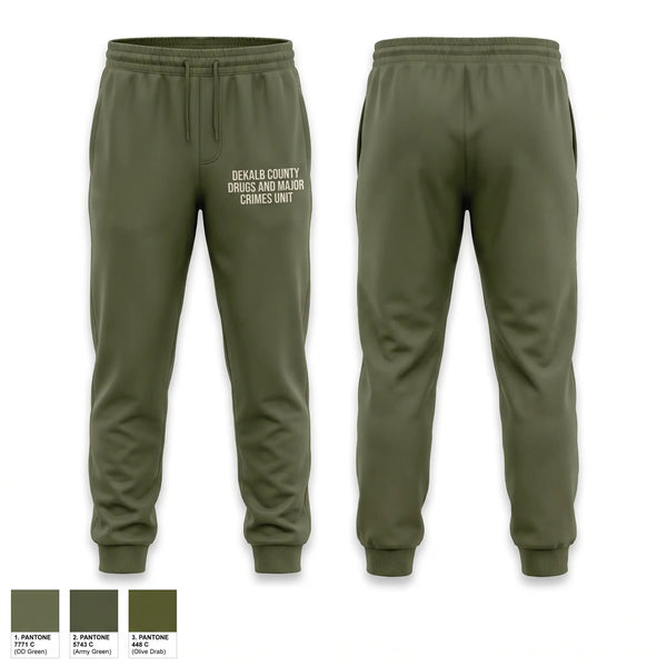 Sweatpants, Dekalb County Drugs and Major Crimes Unit, Police, Teamtime, Team time, sublimation, custom sports apparel, team uniforms, spirit wear, spiritwear, sports uniforms, custom shirts, team store, custom team store, fundraiser sports, apparel fundraiser
