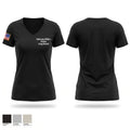 Veterans Affairs Police - Long Beach Women's Short Sleeve V-neck Shirt - 1