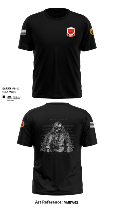230th Engineering Vertical Construction Company 46652085 Short Sleeve Performance Shirt - 100