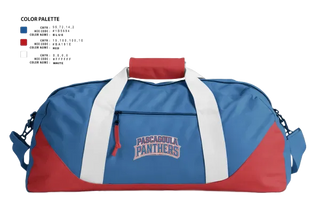 Duffle Bag, Pascagoula Panthers, Baseball, Teamtime, Team time, sublimation, custom sports apparel, team uniforms, spirit wear, spiritwear, sports uniforms, custom shirts, team store, custom team store, fundraiser sports, apparel fundraiser