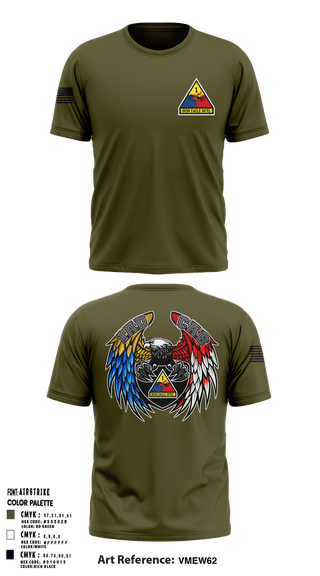 Old School Cotton Feel Shirt, 1 AD CAB, Army, Teamtime, Team time, sublimation, custom sports apparel, team uniforms, spirit wear, spiritwear, sports uniforms, custom shirts, team store, custom team store, fundraiser sports, apparel fundraiser