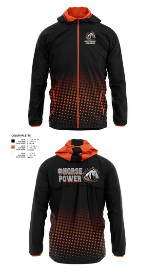 Windbreaker, Southwest Stallions, , Teamtime, Team time, sublimation, custom sports apparel, team uniforms, spirit wear, spiritwear, sports uniforms, custom shirts, team store, custom team store, fundraiser sports, apparel fundraiser