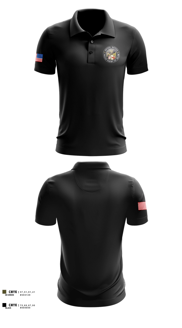 Short Sleeve Performance Polo, Joint Task Force- 6, Marines, Teamtime, Team time, sublimation, custom sports apparel, team uniforms, spirit wear, spiritwear, sports uniforms, custom shirts, team store, custom team store, fundraiser sports, apparel fundraiser