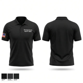 Short Sleeve Performance Polo, Chemung County Sheriff’s Office, Police, Teamtime, Team time, sublimation, custom sports apparel, team uniforms, spirit wear, spiritwear, sports uniforms, custom shirts, team store, custom team store, fundraiser sports, apparel fundraiser
