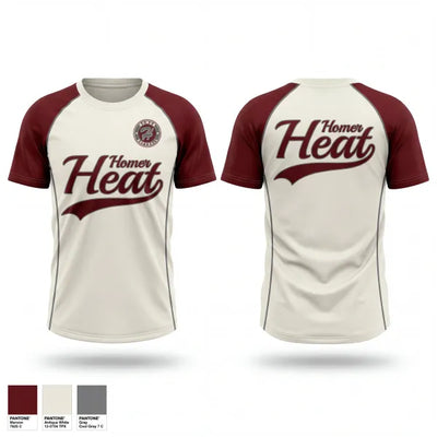 Homer Heat 75539794 Old School Cotton Feel Shirt - 1