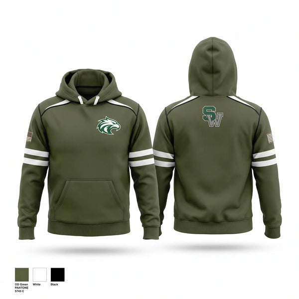 Hoodie, SoWal Hawks, Baseball, Teamtime, Team time, sublimation, custom sports apparel, team uniforms, spirit wear, spiritwear, sports uniforms, custom shirts, team store, custom team store, fundraiser sports, apparel fundraiser