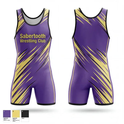 Sabertooth Wrestling Club 52886406 Wrestling Singlet - 1