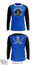 Tripple Creek Pirates 33532093 Long Sleeve Performance Shirt 1