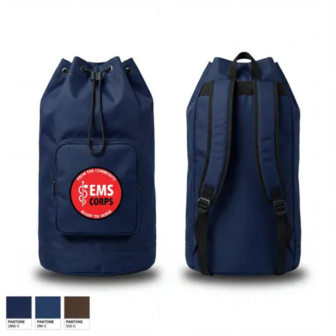 Gear Bag, EMS Corps, EMS/EMT, Teamtime, Team time, sublimation, custom sports apparel, team uniforms, spirit wear, spiritwear, sports uniforms, custom shirts, team store, custom team store, fundraiser sports, apparel fundraiser