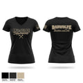 The Lucky Shamrocks Women's Short Sleeve V-neck Shirt - 1