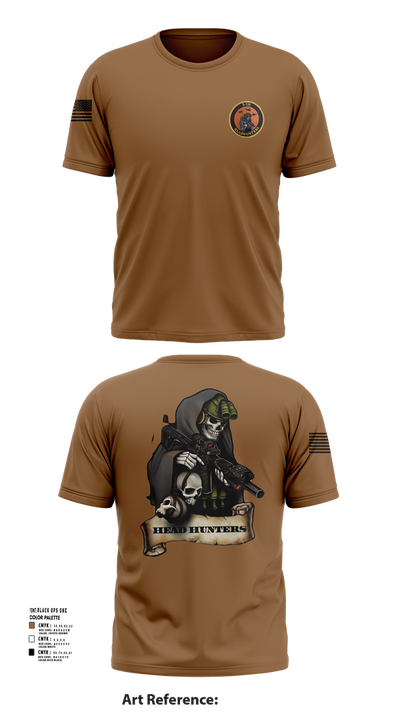 HHC 2-135th AVN REG 2256326 Short Sleeve Performance Shirt - 101