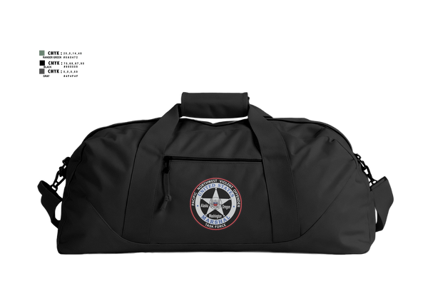 Duffle Bag, US Marshals PNVOTF, Police, Teamtime, Team time, sublimation, custom sports apparel, team uniforms, spirit wear, spiritwear, sports uniforms, custom shirts, team store, custom team store, fundraiser sports, apparel fundraiser