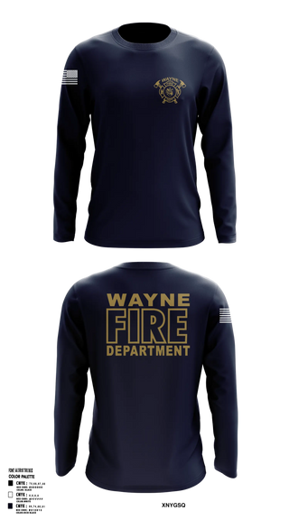 Long Sleeve Performance Shirt, Wayne Fire Department, Fire Department, Teamtime, Team time, sublimation, custom sports apparel, team uniforms, spirit wear, spiritwear, sports uniforms, custom shirts, team store, custom team store, fundraiser sports, apparel fundraiser