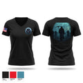 Reaper Women's Short Sleeve V-neck Shirt - 1