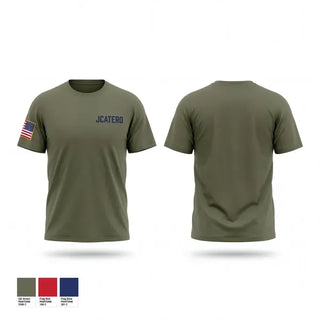 Old School Cotton Feel Shirt, JCAT-ERO, Police, Teamtime, Team time, sublimation, custom sports apparel, team uniforms, spirit wear, spiritwear, sports uniforms, custom shirts, team store, custom team store, fundraiser sports, apparel fundraiser