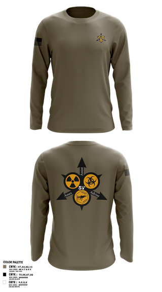 Long Sleeve Performance Shirt, 51st WMD-CST, , Teamtime, Team time, sublimation, custom sports apparel, team uniforms, spirit wear, spiritwear, sports uniforms, custom shirts, team store, custom team store, fundraiser sports, apparel fundraiser