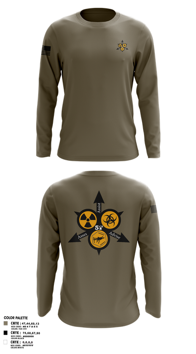51st WMD-CST 58397941 Long Sleeve Performance Shirt 1
