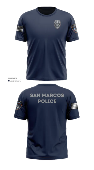 Short Sleeve Performance Shirt, San marcos police - field force, Police, Teamtime, Team time, sublimation, custom sports apparel, team uniforms, spirit wear, spiritwear, sports uniforms, custom shirts, team store, custom team store, fundraiser sports, apparel fundraiser