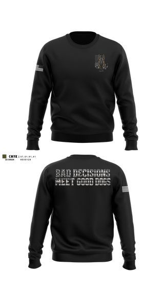 Crew Neck Sweatshirt, Manheim Township K9 Foundation, Police, Teamtime, Team time, sublimation, custom sports apparel, team uniforms, spirit wear, spiritwear, sports uniforms, custom shirts, team store, custom team store, fundraiser sports, apparel fundraiser