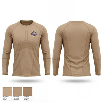 Moon valley 8695028 Long Sleeve Performance Shirt 1