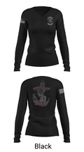 Kreep Armory 10515850 Women's Long Sleeve V-neck Shirt - 23