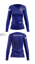 Entrust Medical Services Express 26640444 Women's Long Sleeve V-neck Shirt - 22