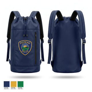 Gear Bag, Poteau Police Department, Police, Teamtime, Team time, sublimation, custom sports apparel, team uniforms, spirit wear, spiritwear, sports uniforms, custom shirts, team store, custom team store, fundraiser sports, apparel fundraiser