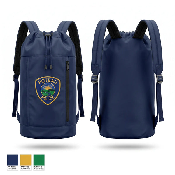 Gear Bag, Poteau Police Department, Police, Teamtime, Team time, sublimation, custom sports apparel, team uniforms, spirit wear, spiritwear, sports uniforms, custom shirts, team store, custom team store, fundraiser sports, apparel fundraiser