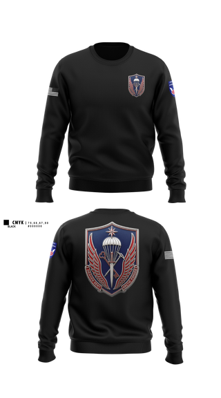 Crew Neck Sweatshirt, 11th ADSB, Army, Teamtime, Team time, sublimation, custom sports apparel, team uniforms, spirit wear, spiritwear, sports uniforms, custom shirts, team store, custom team store, fundraiser sports, apparel fundraiser
