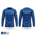 C Squad Cobras 46922118 Long Sleeve Performance Shirt - 1