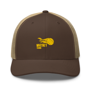 Whitney Boys Tennis 34365674 Retro Trucker Hat | Yupoong 6606