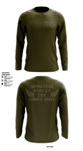 Spiritual Forces The Lords Army Long Sleeve Performance Shirt - 5