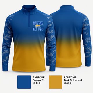 Quarter Zip Jacket, Gateway, Wrestling, Teamtime, Team time, sublimation, custom sports apparel, team uniforms, spirit wear, spiritwear, sports uniforms, custom shirts, team store, custom team store, fundraiser sports, apparel fundraiser