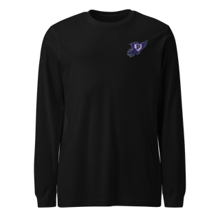 Plainview Hawks 3189173 Unisex Long Sleeve Tee | Bella + Canvas 3501