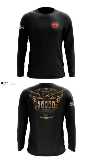 Long Sleeve Performance Shirt, Warrant Officer Store, Army, Teamtime, Team time, sublimation, custom sports apparel, team uniforms, spirit wear, spiritwear, sports uniforms, custom shirts, team store, custom team store, fundraiser sports, apparel fundraiser