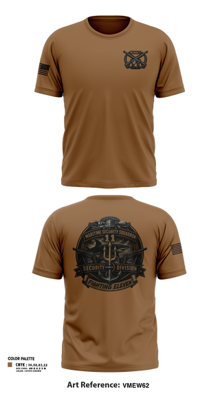 Short Sleeve Performance Shirt, MSRON 11 Security Division, Navy, Teamtime, Team time, sublimation, custom sports apparel, team uniforms, spirit wear, spiritwear, sports uniforms, custom shirts, team store, custom team store, fundraiser sports, apparel fundraiser