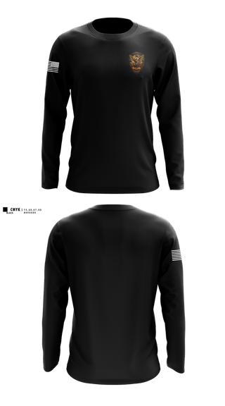 Long Sleeve Performance Shirt, 2-210th Aviation Regiment, Army, Teamtime, Team time, sublimation, custom sports apparel, team uniforms, spirit wear, spiritwear, sports uniforms, custom shirts, team store, custom team store, fundraiser sports, apparel fundraiser