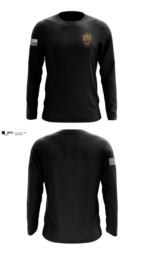 Long Sleeve Performance Shirt, 2-210th Aviation Regiment, Army, Teamtime, Team time, sublimation, custom sports apparel, team uniforms, spirit wear, spiritwear, sports uniforms, custom shirts, team store, custom team store, fundraiser sports, apparel fundraiser